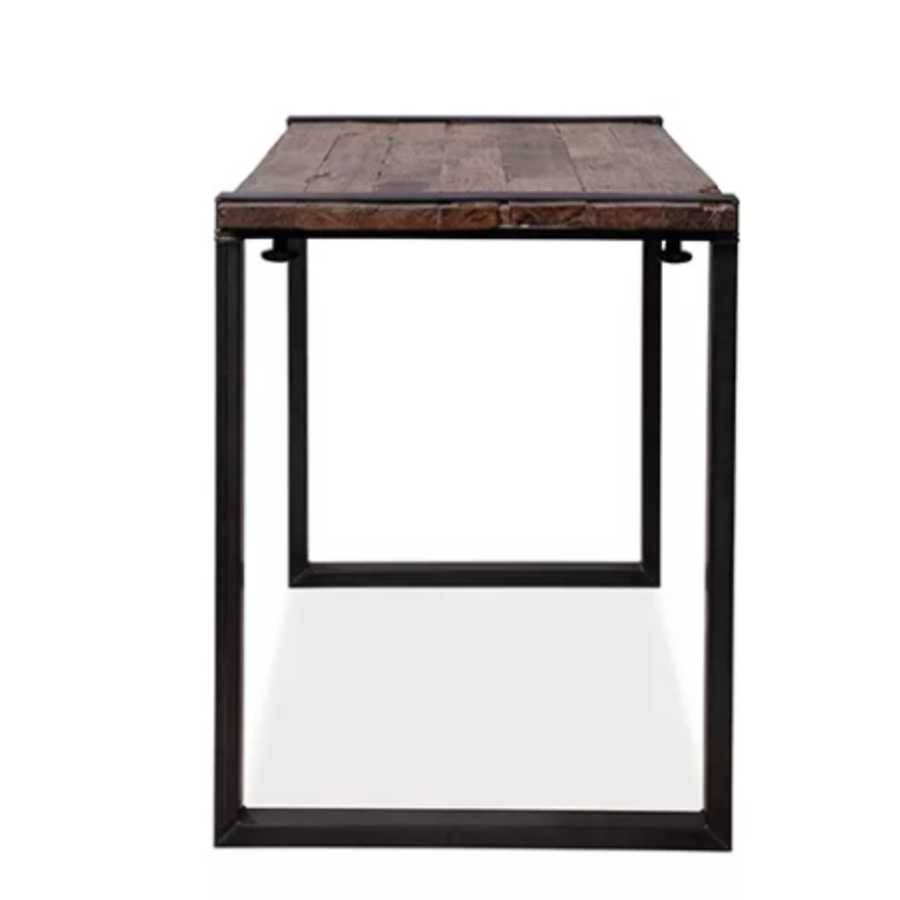 Table | Brown-Black | Hardwood | High | 220x80x110cm