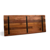 Table Brown-Black Hardwood High | 220x80x (h) 110cm