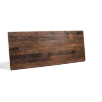 Tafel Bruin-Zwart Hardhout laag | 180x80x(h)76cm