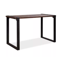 Table Brown-Black Hardwood High | 180x80x (h) 110cm