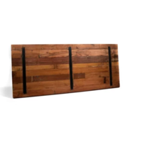 Tafel Bruin-Zwart Hardhout Hoog | 180x80x(h)110cm