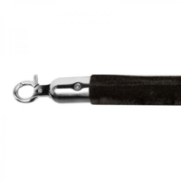 Absperrseil | Edelstahl/ Schwarz | 157 cm