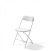 HorecaTraders Folding chair | White | 43x45x (h) 80 cm
