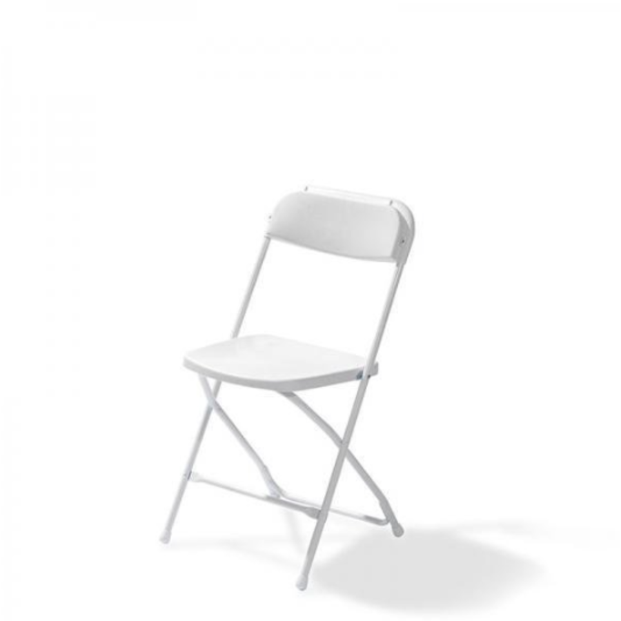 Folding chair | White | 43x45x (h) 80 cm