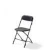 HorecaTraders Folding chair | Black | 43x45x (h) 80 cm