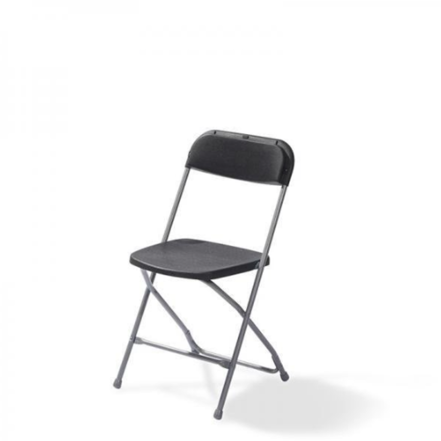 Folding chair | Black/ Gray | 43x45x80 cm