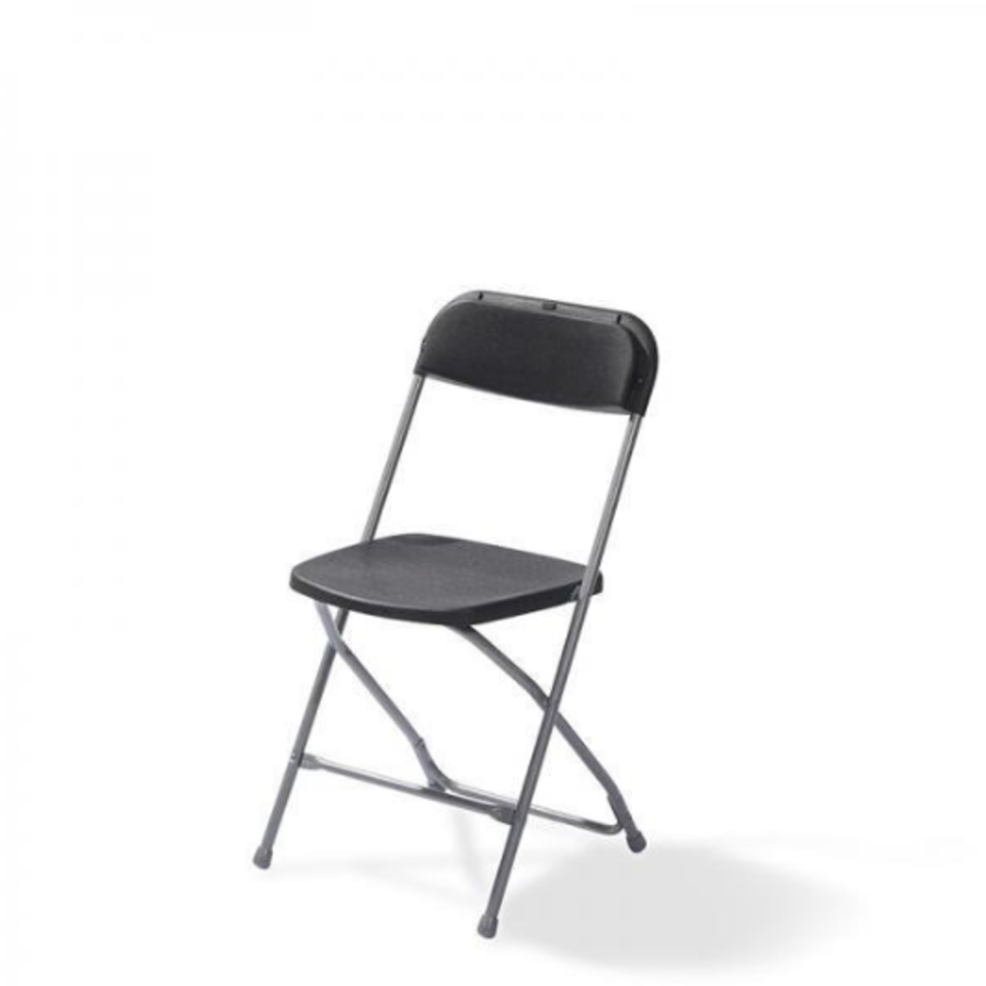 Klappstuhl | Schwarz/Grau | 43x45x80 cm