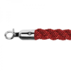 HorecaTraders cord | Stainless steel/ Red | 157 cm