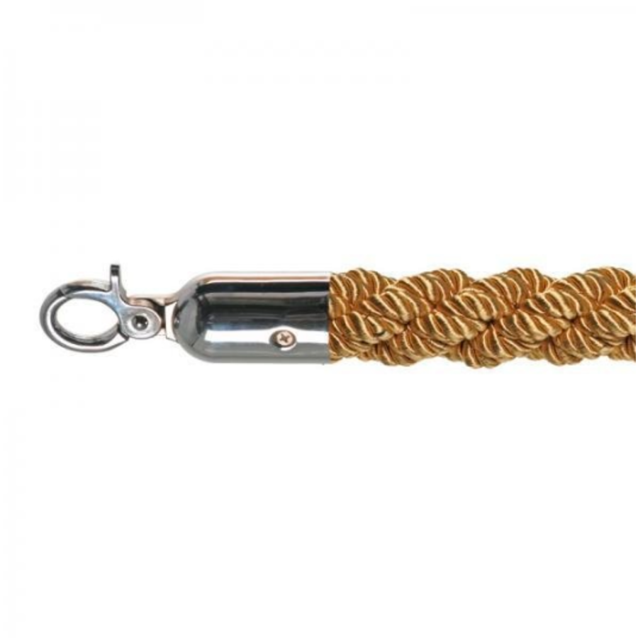 Corde de barrière | Chrome | Or | 157 cm