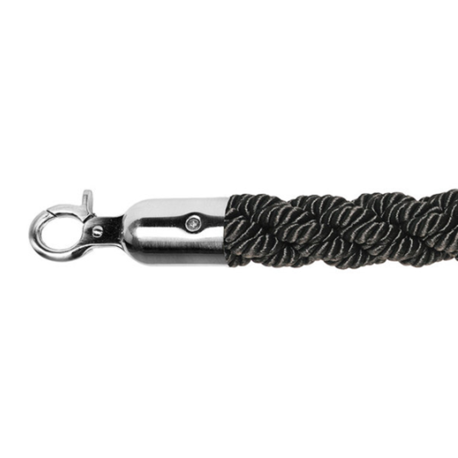 Barrier Cord | stainless steel | Black | 157 cm