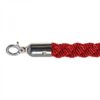 Corde de barrière | Chrome/Rouge | 157 cm