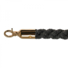 Corde de barrière | Laiton/Noir | 157 cm
