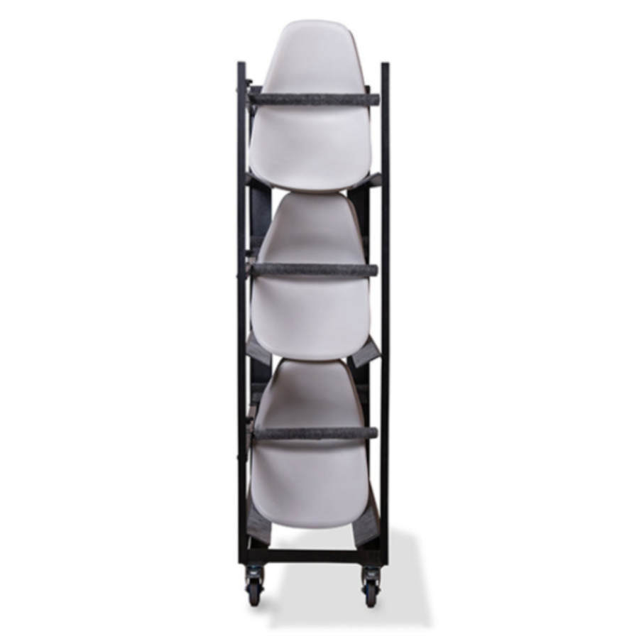 Trolley Keeve Shell ohne Armlehne | 120,5x53,5x195cm | Hammerschlag