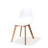 HorecaTraders Keeve Chair | 47x53x83cm | White