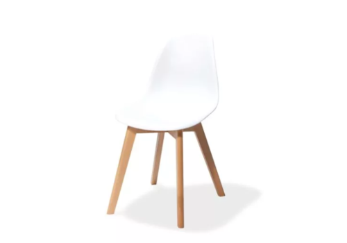  HorecaTraders Chaise Keeve | 47x53x(h)83cm | Blanc 