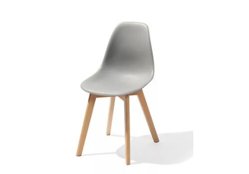  HorecaTraders Chaise Keeve | 47x53x(h)83cm | Gris 