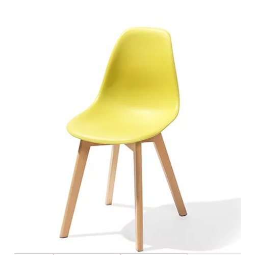  HorecaTraders Keeve Chair | 47x53x83 cm | Yellow 