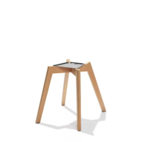 Keeve Stoel | Kunststof | 47x53x83cm | Donkergroen