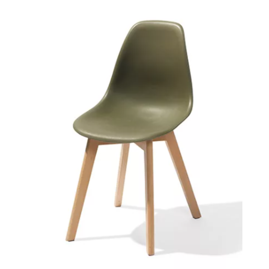 Keeve Chair | Plastic | 47x53x83cm | Dark green