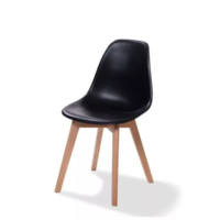 Keeve Stuhl | Kunststoff | 47x53x83 cm | Schwarz