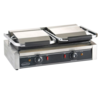 Combisteel Contact grill | Geribbeld | 41x58x19 cm | +50 tot +300°C