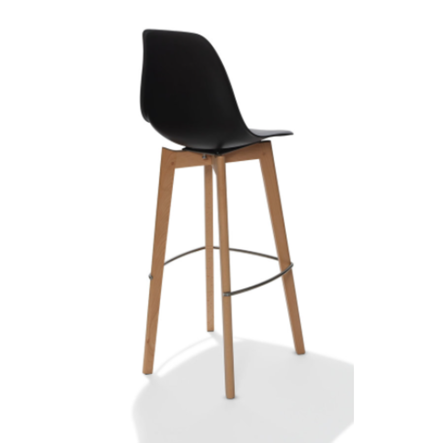 Tabouret de bar | Sans accoudoirs | 47x53x119cm | Noir