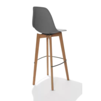 Keeve Bar Stool | Without Armrests | 47x53x119cm | Grey
