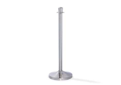  HorecaTraders Barrier post | stainless steel | 32x32x95 cm 