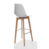 Bar stool | Without Armrest | 47x53x119cm | White