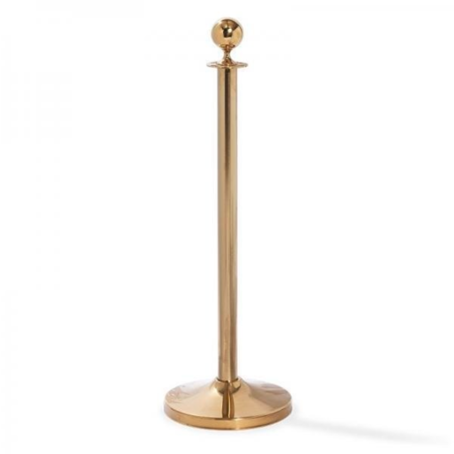 Barrier post | Brass | Gold | 32x32x95cm