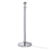 HorecaTraders Poller | Edelstahl | 32×32×95 cm