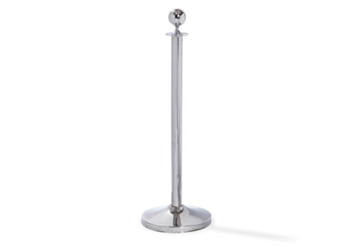  HorecaTraders Barrier post | stainless steel | 32×32×95cm 