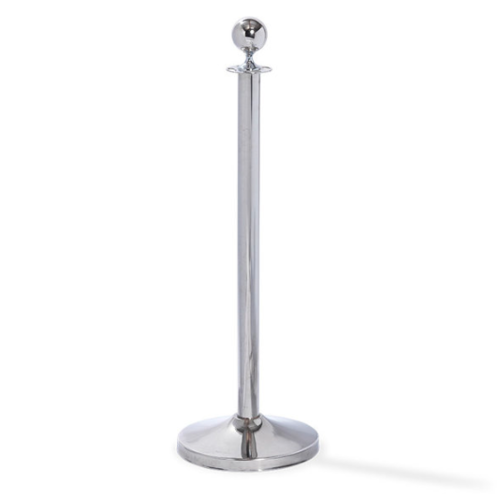  HorecaTraders Barrier post | stainless steel | 32×32×95cm 