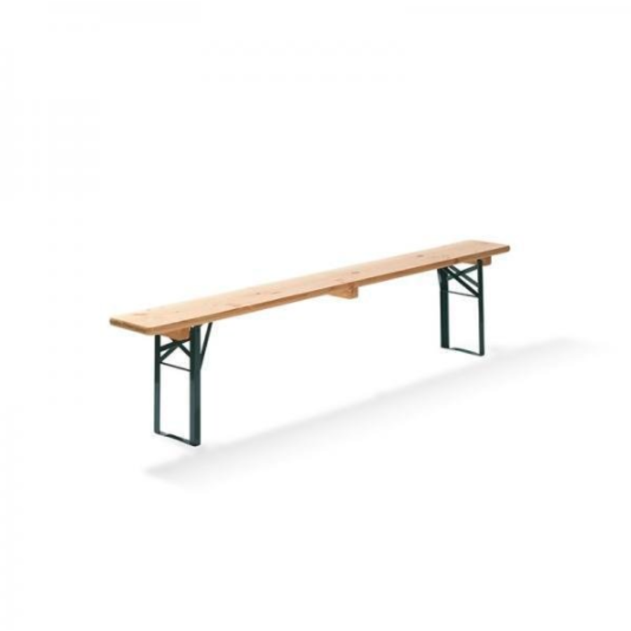 Banc à bière | Bois | Vert | 220x25x48 cm