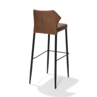 Bar stool Louis | Leatherette | 50x47x105cm | Fire resistant