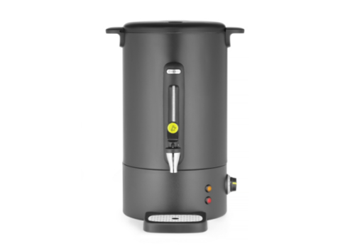  Hendi Bouilloire pour boissons chaudes | acier inoxydable | 18L | Noir mat 