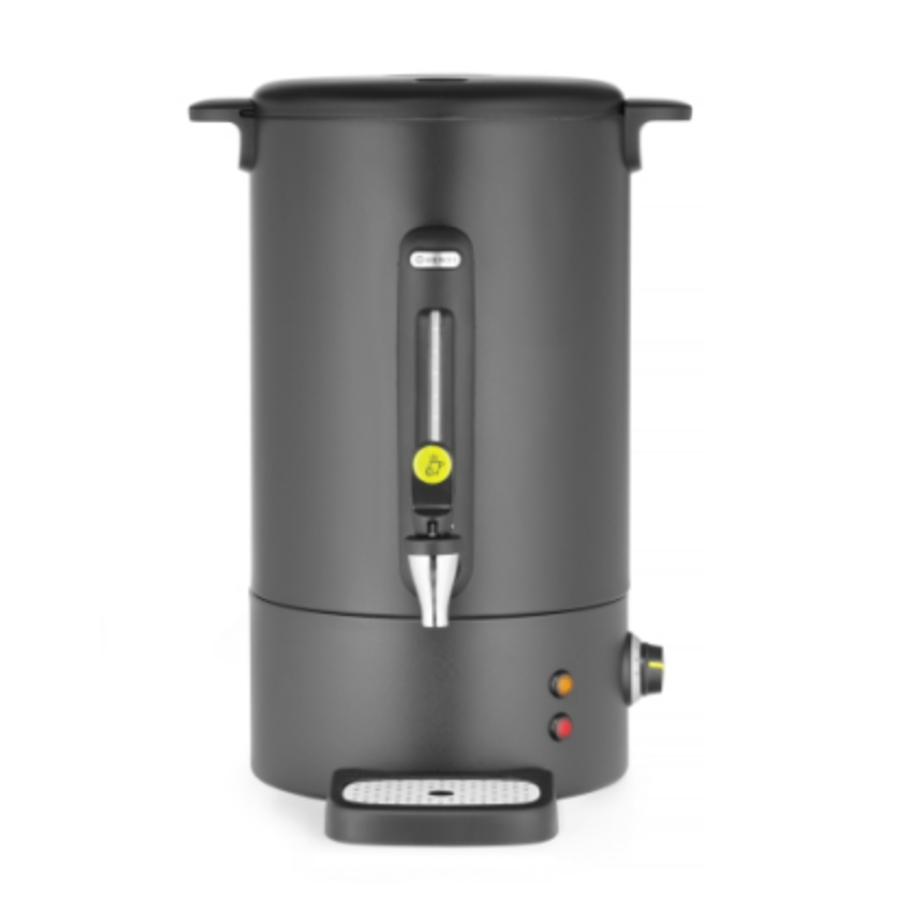 Hot drinks kettle | stainless steel | 18L | Matt black