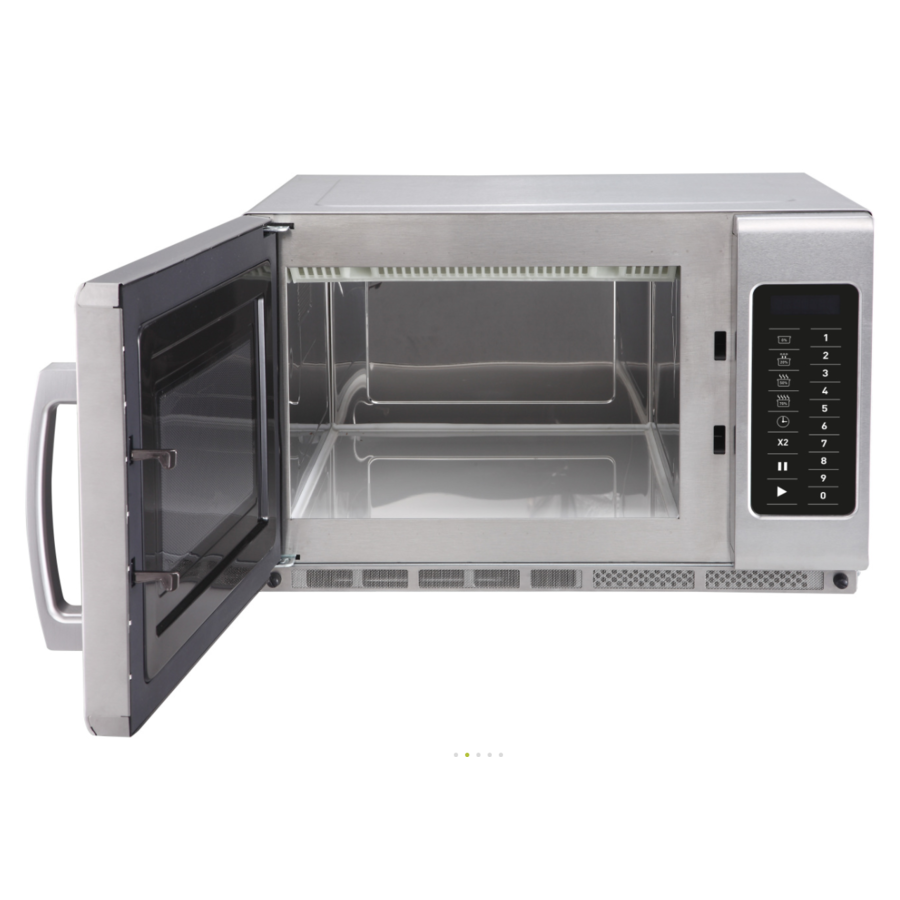 Micro-ondes | acier inoxydable | 34 L | 3000W | 574x528x368 mm