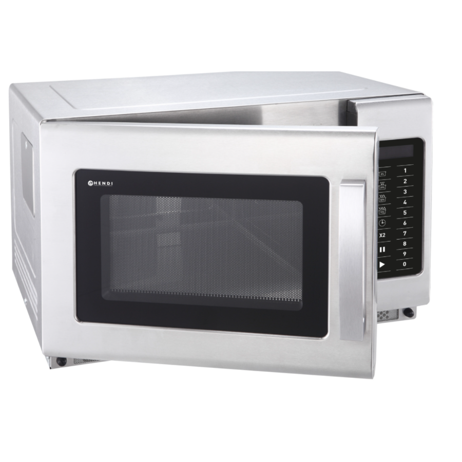 Micro-ondes | acier inoxydable | 34 L | 3000W | 574x528x368 mm