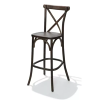 Bar stool | Wood | 51x50x114 cm | Brown