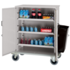 HorecaTraders Closed Serving Trolley for Soft Drinks