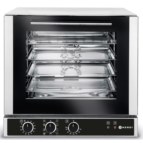  Hendi Convection oven multifunctional | stainless steel | 2600W | 590x695x590mm 