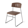 HorecaTraders Mundo Chair | Leatherette | 54x55x79cm | Fire retardant