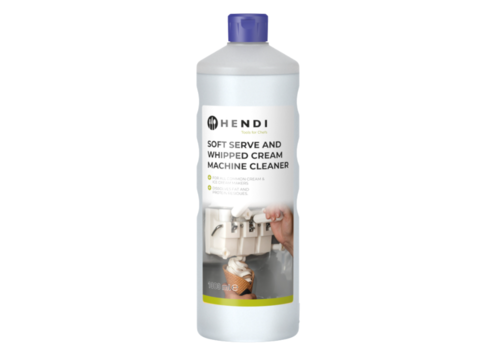  Hendi Nettoyant pour machine à glace molle et à crème fouettée | 12 x 1L 