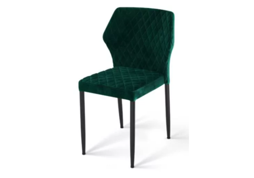  HorecaTraders Louis stoel | Kunstleer | 49x57,5x81,5cm | Groen 