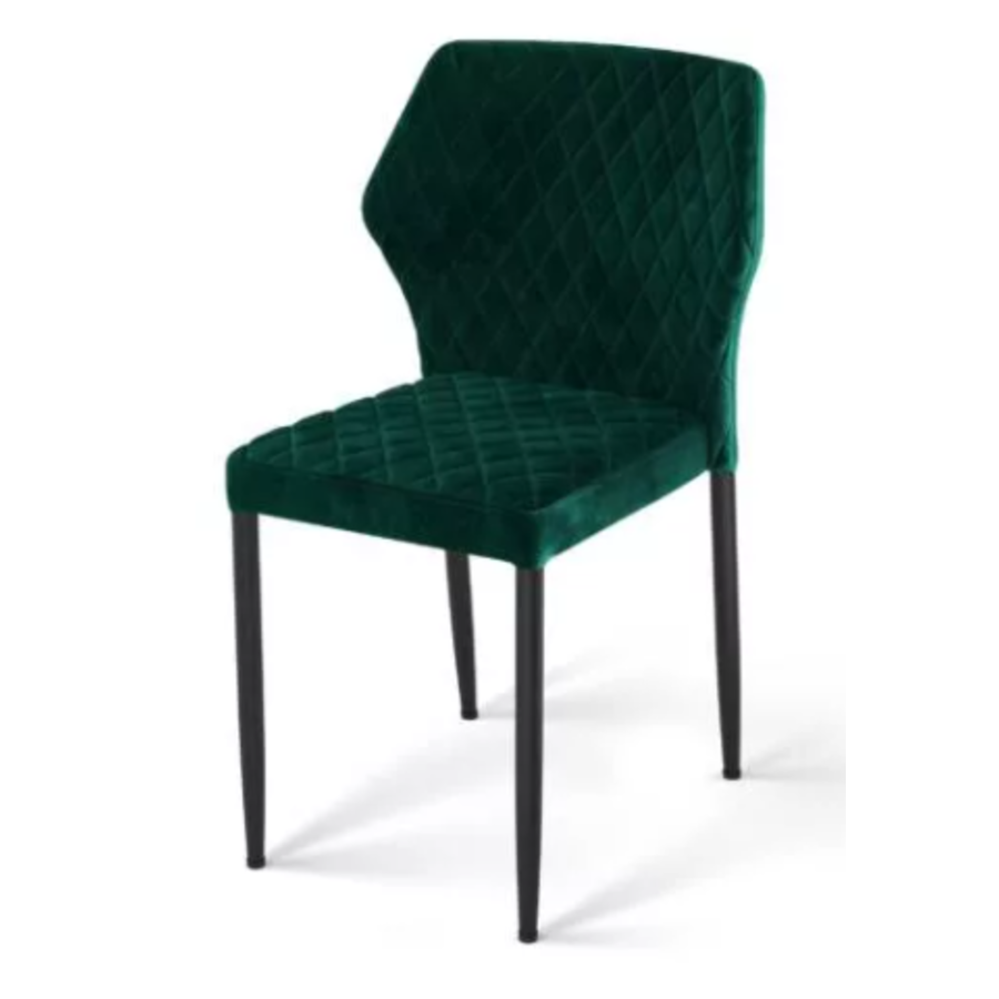 Louis stoel | Kunstleer | 49x57,5x81,5cm | Groen