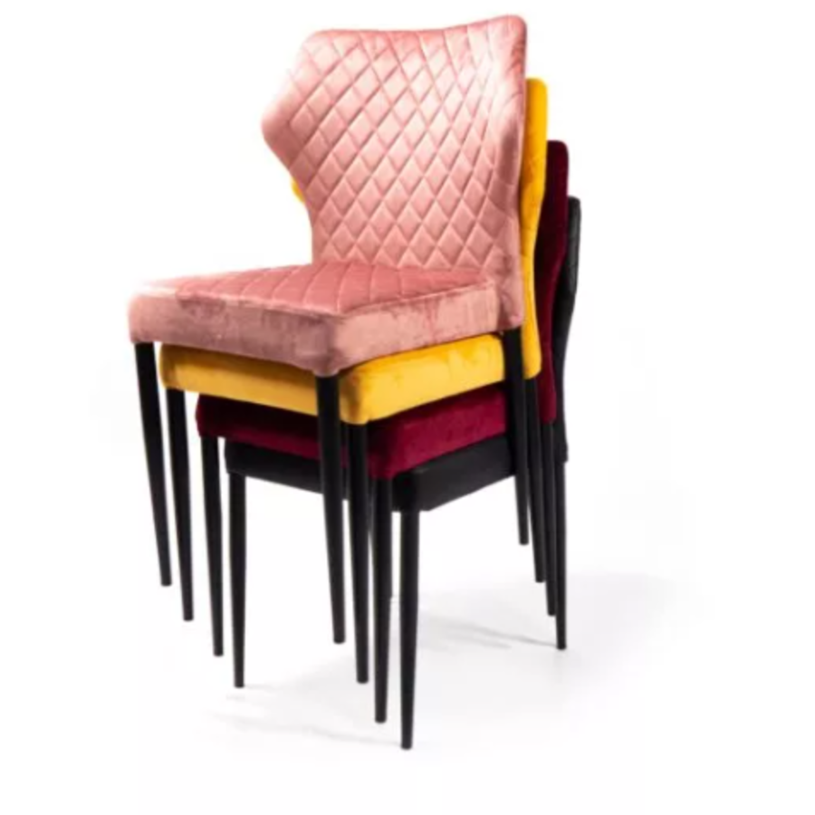 Louis Chair | Leatherette | 49x57.5x81.5cm | Fire resistant
