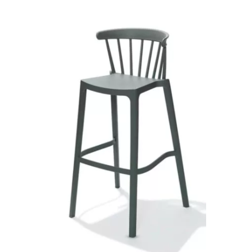  HorecaTraders Barhocker Windson | Kunststoff | 56x55x103 cm | Grün 