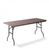 HorecaTraders Table à manger | Bois | 220x76x76 cm