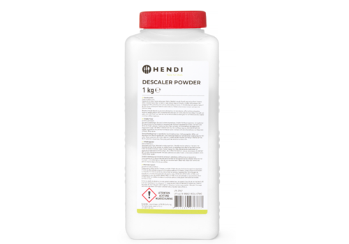  Hendi Poudre détartrante | 12 x 1 kg | Par 12 bouteilles 